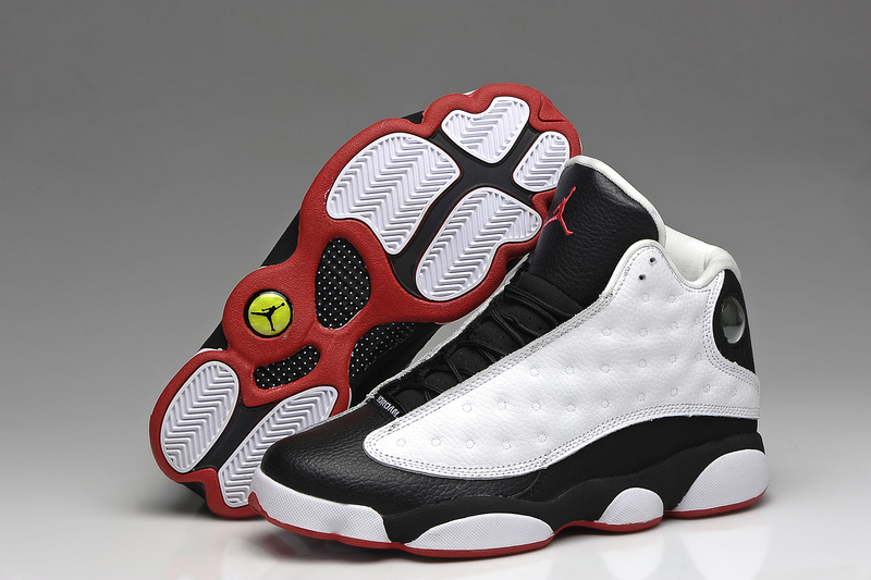 Air Jordan 13 Mens Shoes Aa Black/White/Red Online